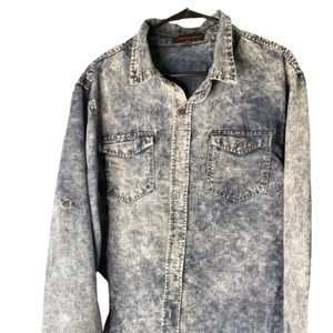 DENIM LONG SLEEVE SHIRT MADE BY DENIM & RIVETS